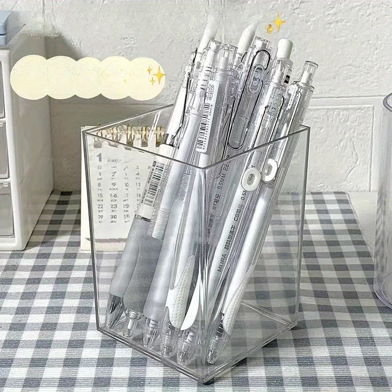 

Прозрачный акриловый органайзер для ручек