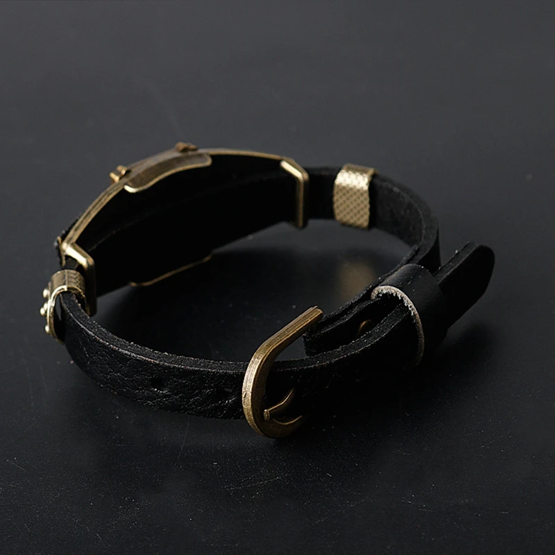 Браслет из искусственной кожи с аниме атака на кожу для мужчин |