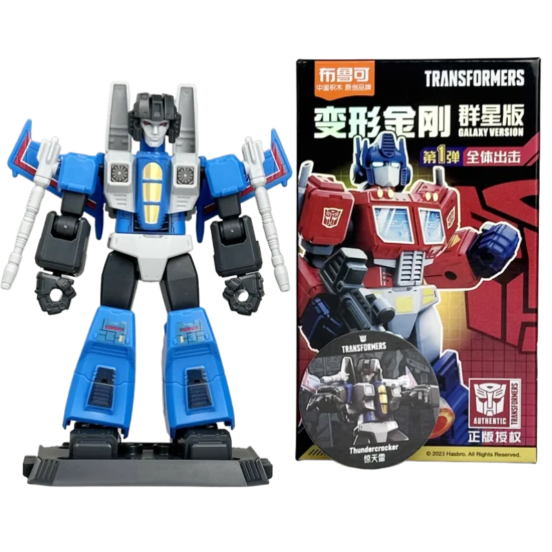 Фото Оригинальная коллекционная фигурка BLOKEES Transformers Star Edition 1 (слепая коробка), аниме-игрушка для сборки, мобильная модель, украшение, праздничный подарок №3