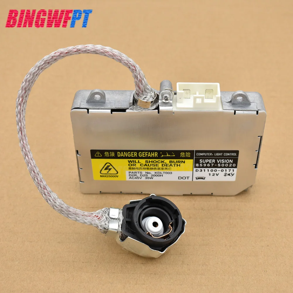 

81107-50380 81107-3A540 81107-53040 81107-2D020 81107-22A10 39000-16338 D2S D2R Xenon HID Модуль блока управления балластом для фар