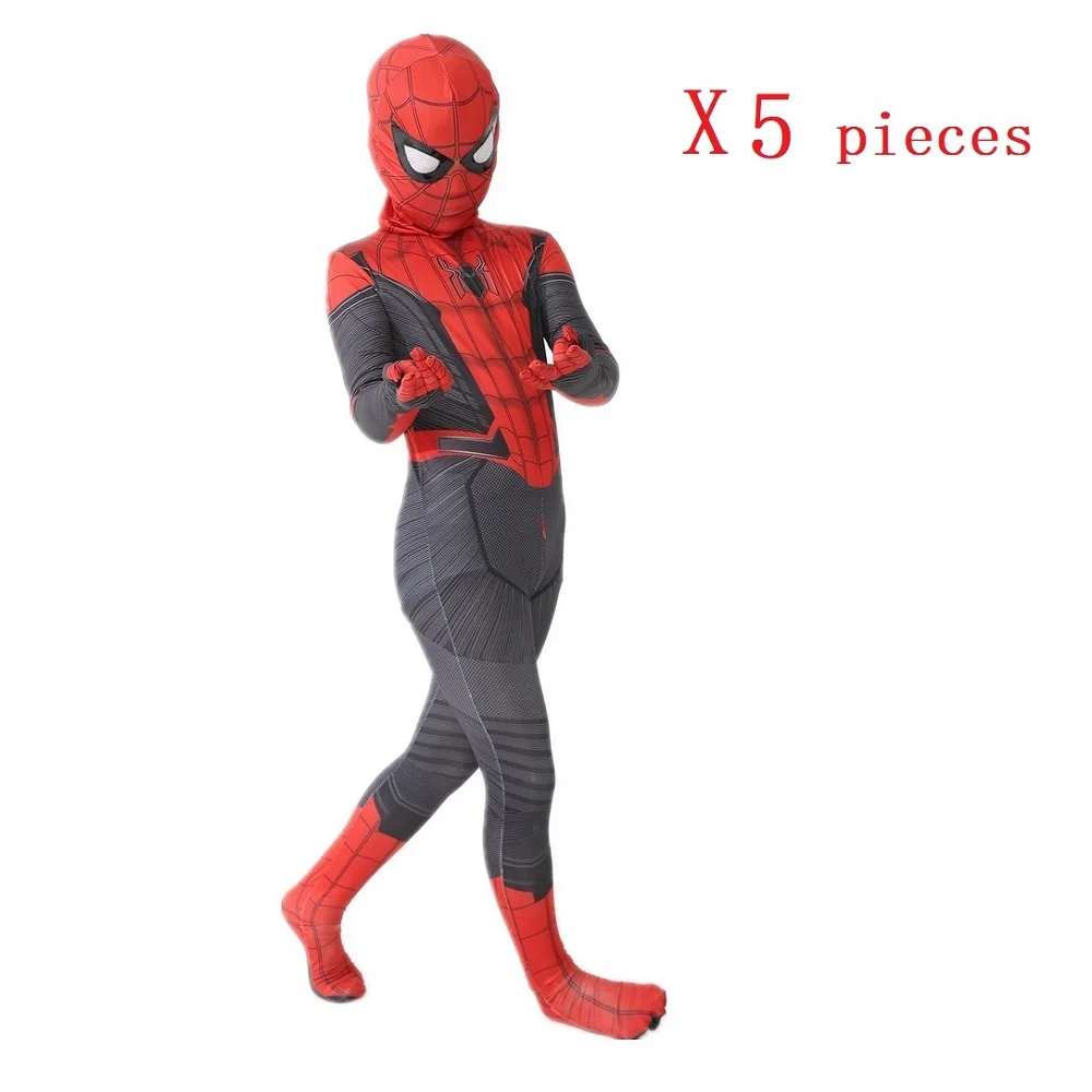 Осенняя версия костюмов Человека-паука детский и взрослый супергерой для