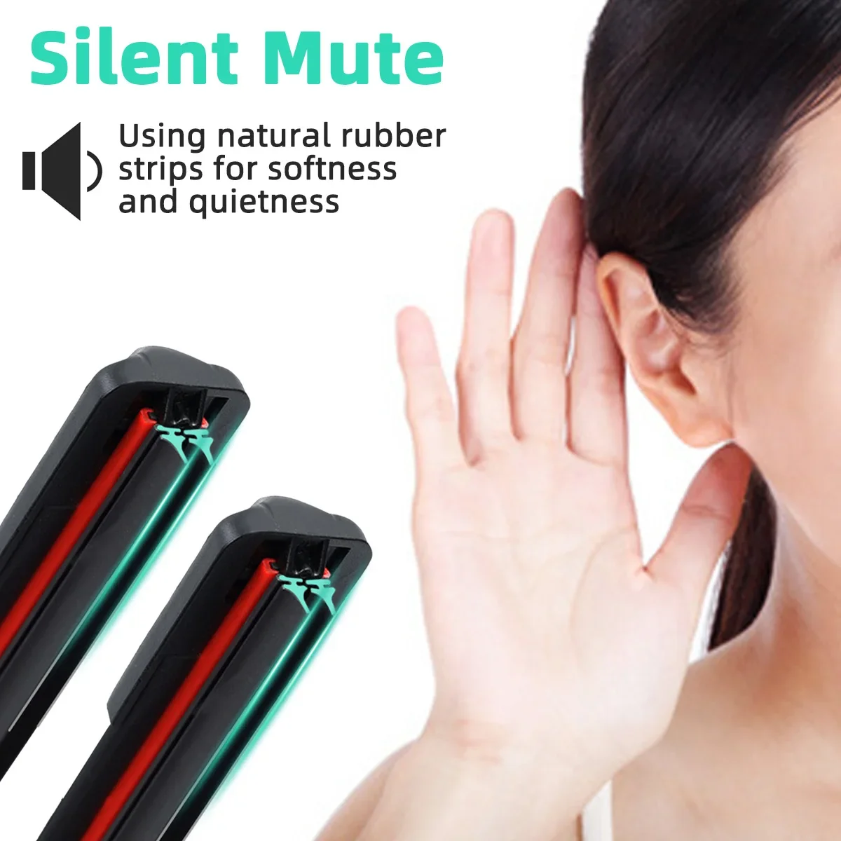 Двойные резиновые автомобильные дворники для Toyota Tundra Sequoia 2007-2017 передние