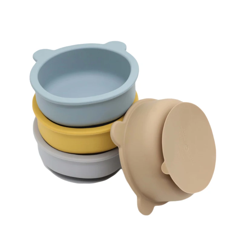 

2 шт./набор, силиконовая миска для кормления детей