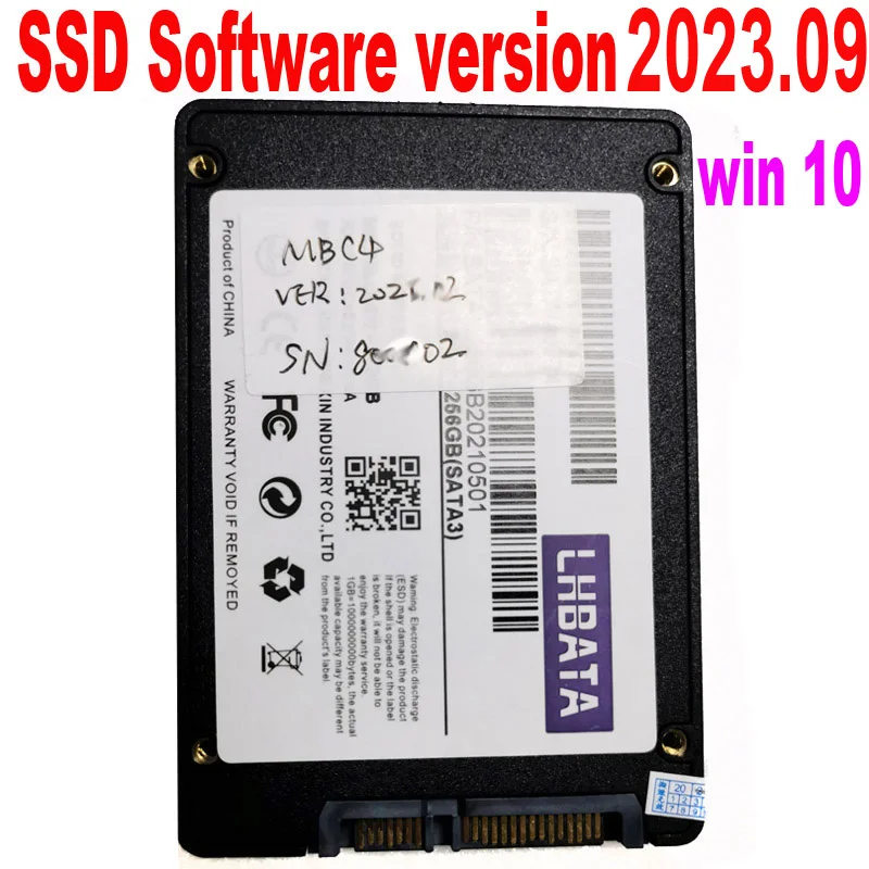 2023/09 версия нового полного программного обеспечения для MB STAR C4/C3/C5 c6 SSD HDD подходит для большинства ноутбуков, как D630/CF19/CF30/CF53/T420 HHTWIN функция