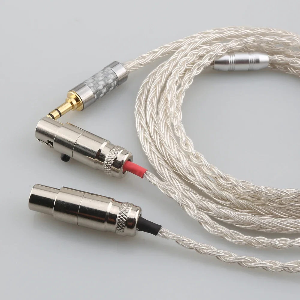 HiFi 2 5/3 5 16-ядерный OCC посеребренный кабель для наушников Audeze LCD-3 LCD-2 LCD-X LCD-XC LCD-4z LCD-MX4