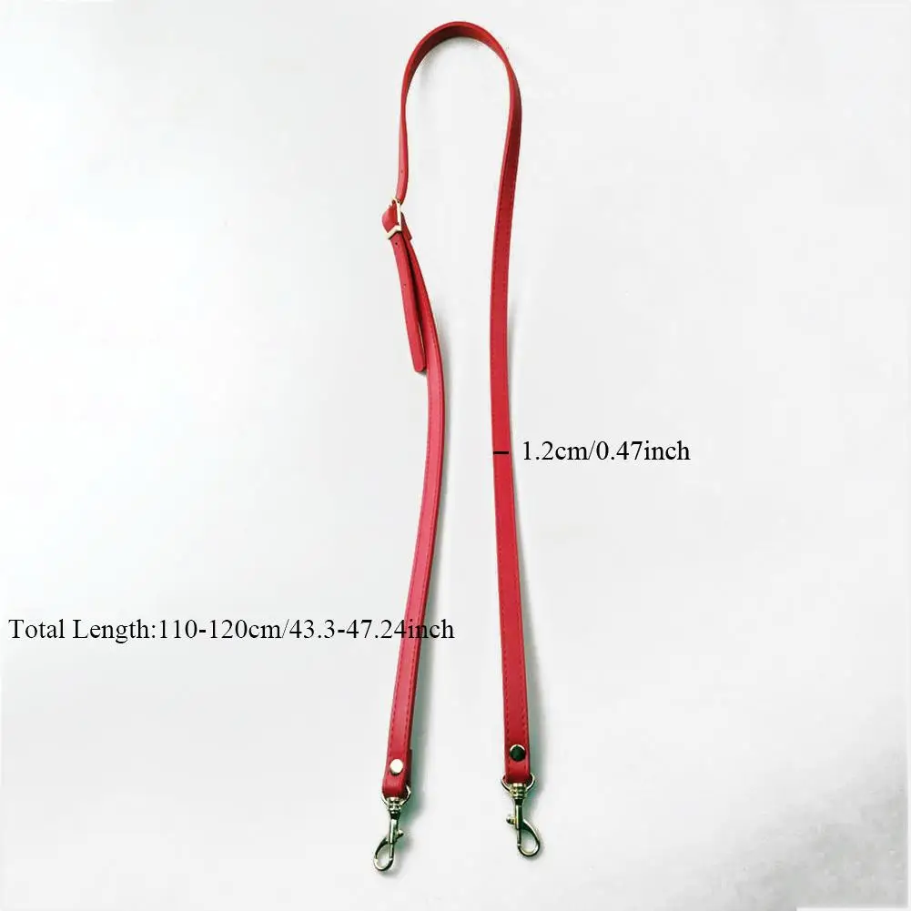 New 120cm Long PU Leather Shoulder Bag Strap Bag Handles DIY Replacement Purse Handle For Handbag Belts Strap Bag Accessories