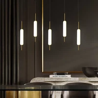post modern minimalist designer pendant lights living room study bedroom lights nordic model room hotel bar glass led hanglamp
