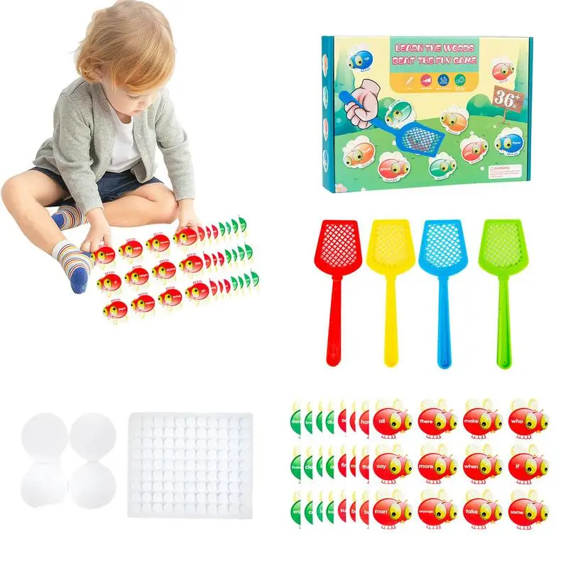 

Игра Swat A Sight Word для детей, многоразовая игра Swat для обучения образовательным играм для детей в возрасте 3 лет, для мальчиков и девочек