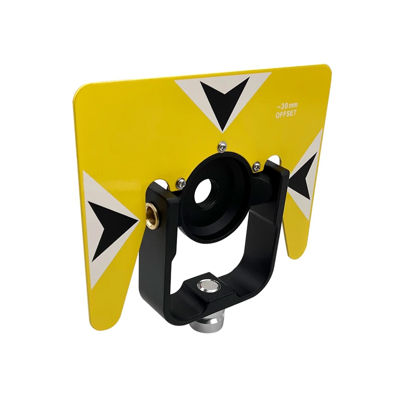 

Yellow Prism Holder AK18 For Single Prism Frame Total Stations 5/8x11 Female Thread Single Prism Holder -30mm Constant Prism