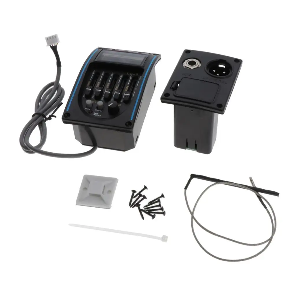 

Preamp Kit with 5-Band And Piezo Pickup for Acoustic Guitar