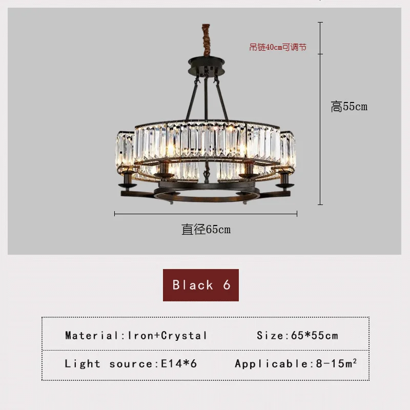 

Круглый хрустальный подвесной светильник NORMICHY