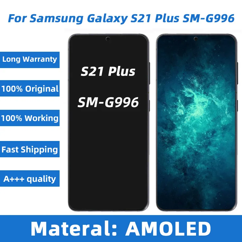 Оригинальный Super AMOLED дисплей + сенсорный экран для Samsung Galaxy S21 Plus G996 G996F G996U G996F/DS