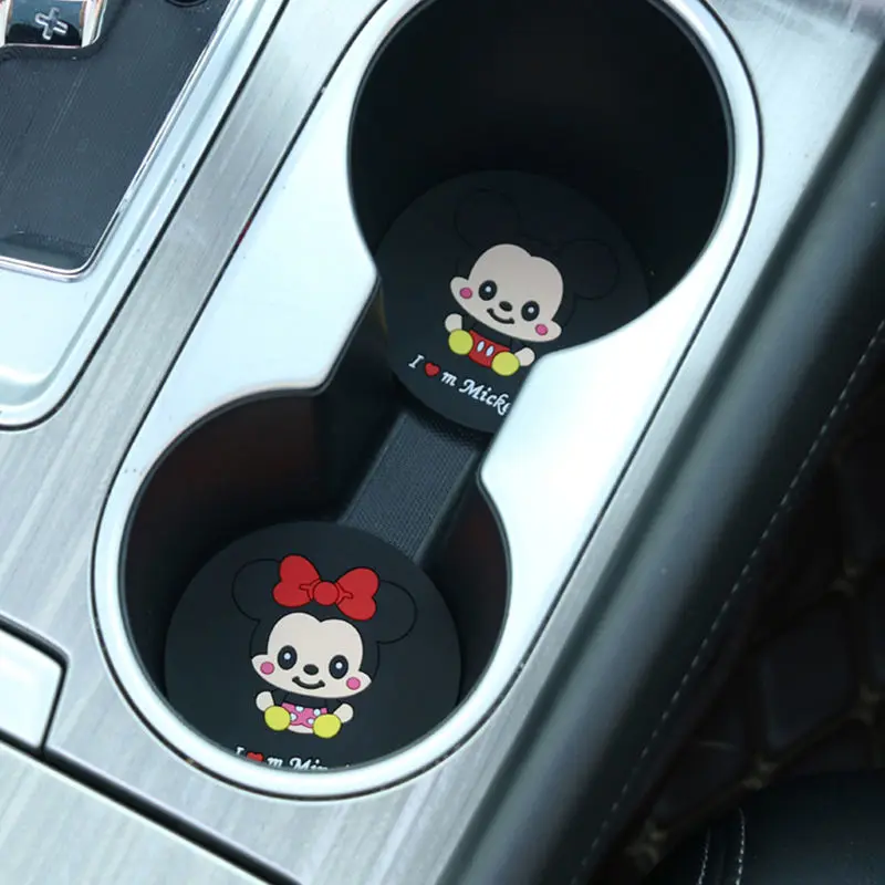 

Disney Cars Roller Coaster Cartoon Water Cup Slot Mat Cute Personality Creative Interior Products Water Cup Non-slip Storage Mat
