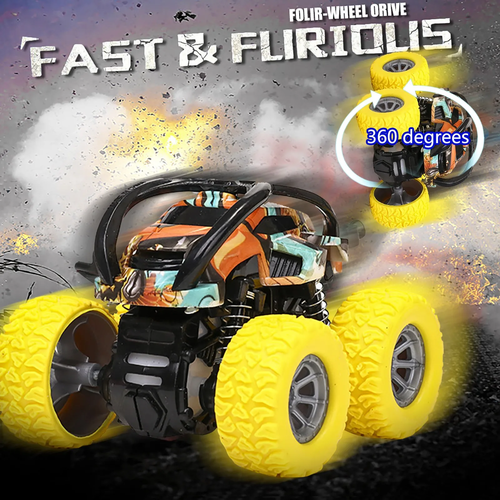 

Frictional Toy Kids Cars Toys Children Shock Absorbing Off-Road Vehicle Toys Vehicle Model Children Gift Toys Free Shipping