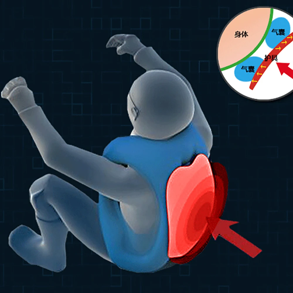 DUHAN мотоциклетный жилет с подушкой безопасности светоотражающая куртка для