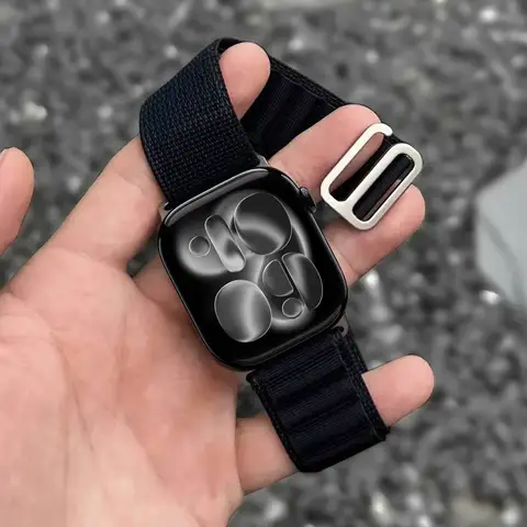 CRESTED Альпийская петля для Apple Watch Ultra нейлоновый ремешок