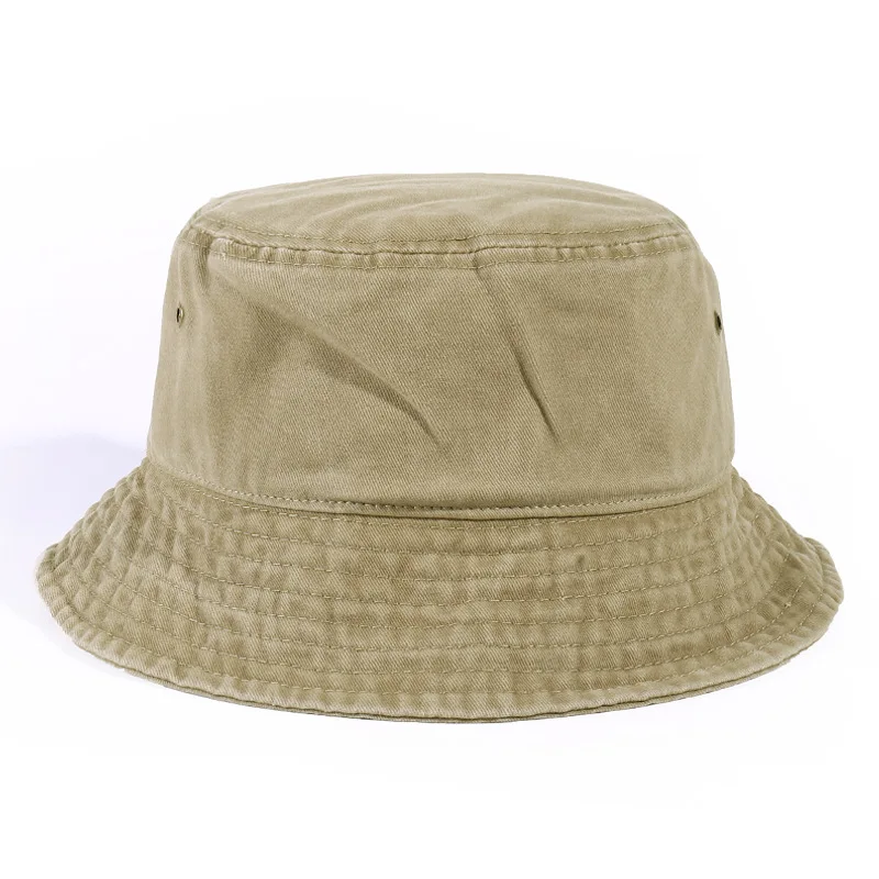 

The new cowboy fisherman hat washed vintage fabric basin hat sunshade hat for leisure outdoor sports