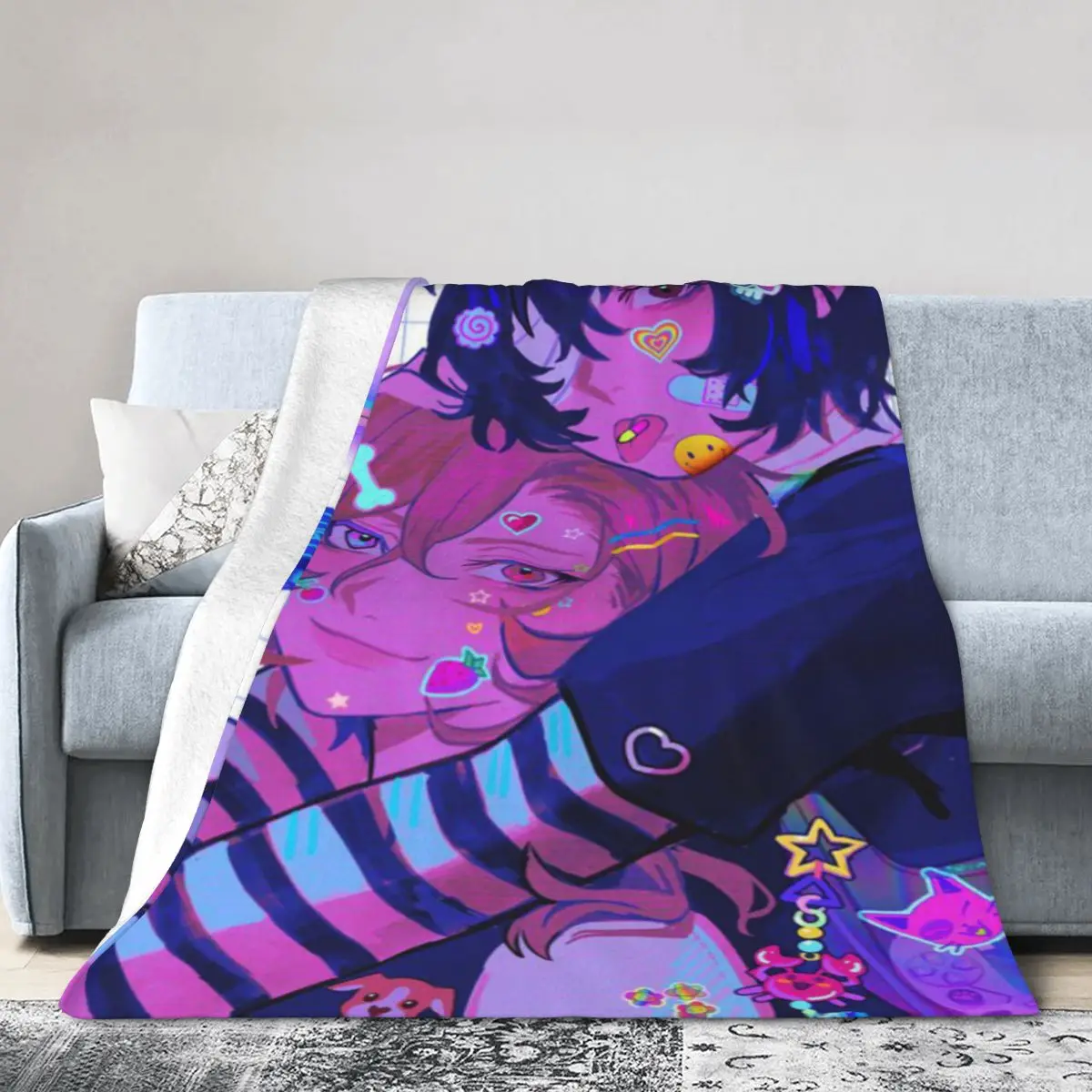 YTK Soukoku Ультрамягкое одеяло из микрофлиса