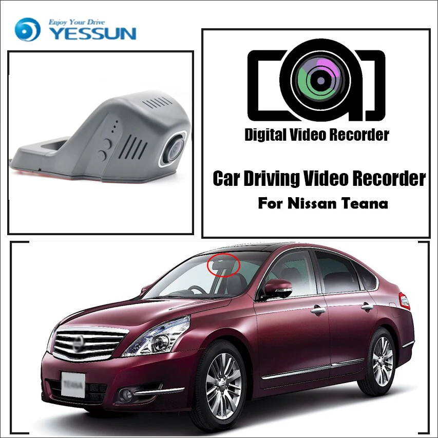 

YESSUN для Nissan Teana автомобильный Wifi DVR мини камера для вождения видео регистратор Novatek 96658 регистратор видеорегистратор ночное видение