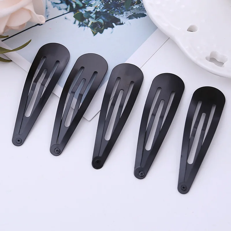 

Fashion New Simple Black Hair Clips Girls Hairpins BB Clips Barrettes Headbands for Women Hairgrips Snap Hair Clips Tools