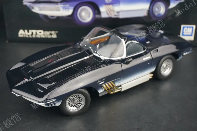 

Autoart 1:18 For Mako Shark 1961 Alloy Full Open Limited Edition Resin Metal Model Ornament Toy Birthday Gift