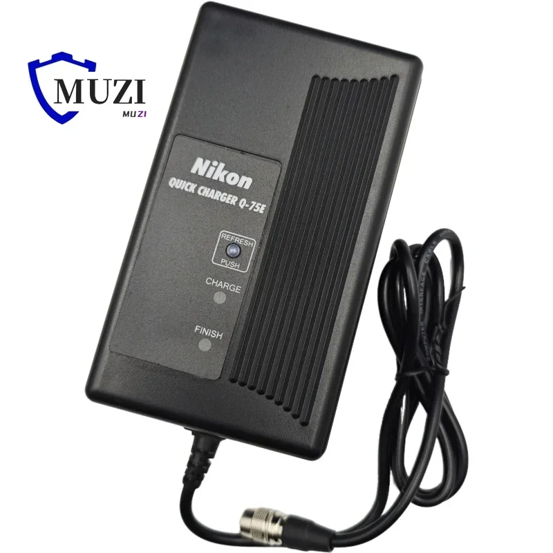 Зарядное устройство Q-75E Q75E для аккумуляторной тахеометра Nikon BC-65 BC-80 BC-50 BC-60 BC-70