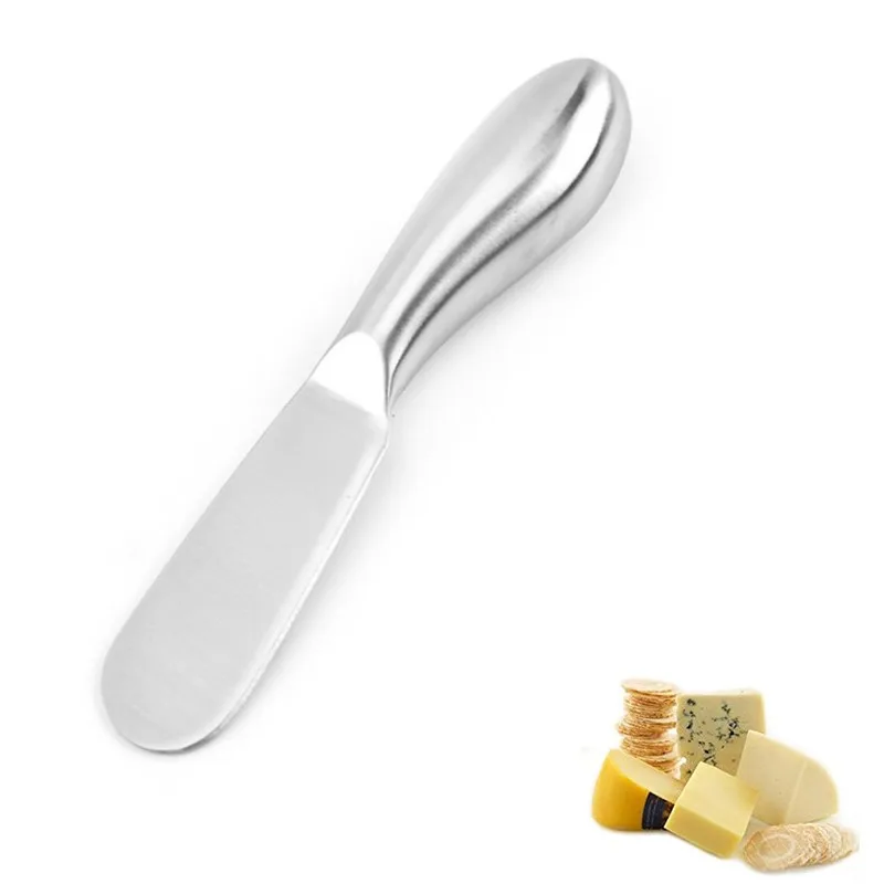 

Stainless Steel Butter Knife Spatula Cheese Dessert Jam Knife Creme Knives Cream Bread Jam Baking Tools Kitchen Accessories