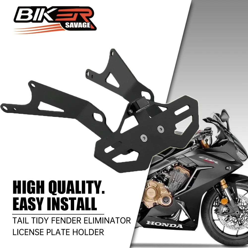 

Motorcycle Rear Tail Tidy Fender Eliminator License Plate Holder For HONDA CBR650R CB650R 2021-2022 Parts Mud Guard Accessories