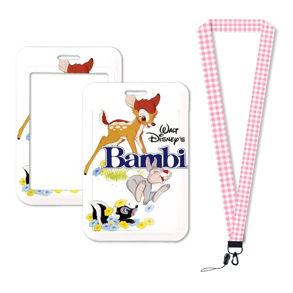 Держатель для карт Bambi Disney ремешки чехол кредитных шейный ремешок брелок ключей