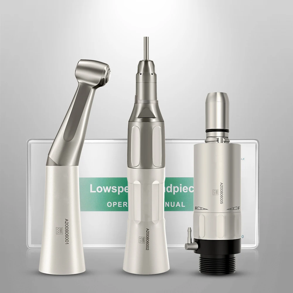 Набор стоматологических низкоскоростных наконечников угловой/прямой