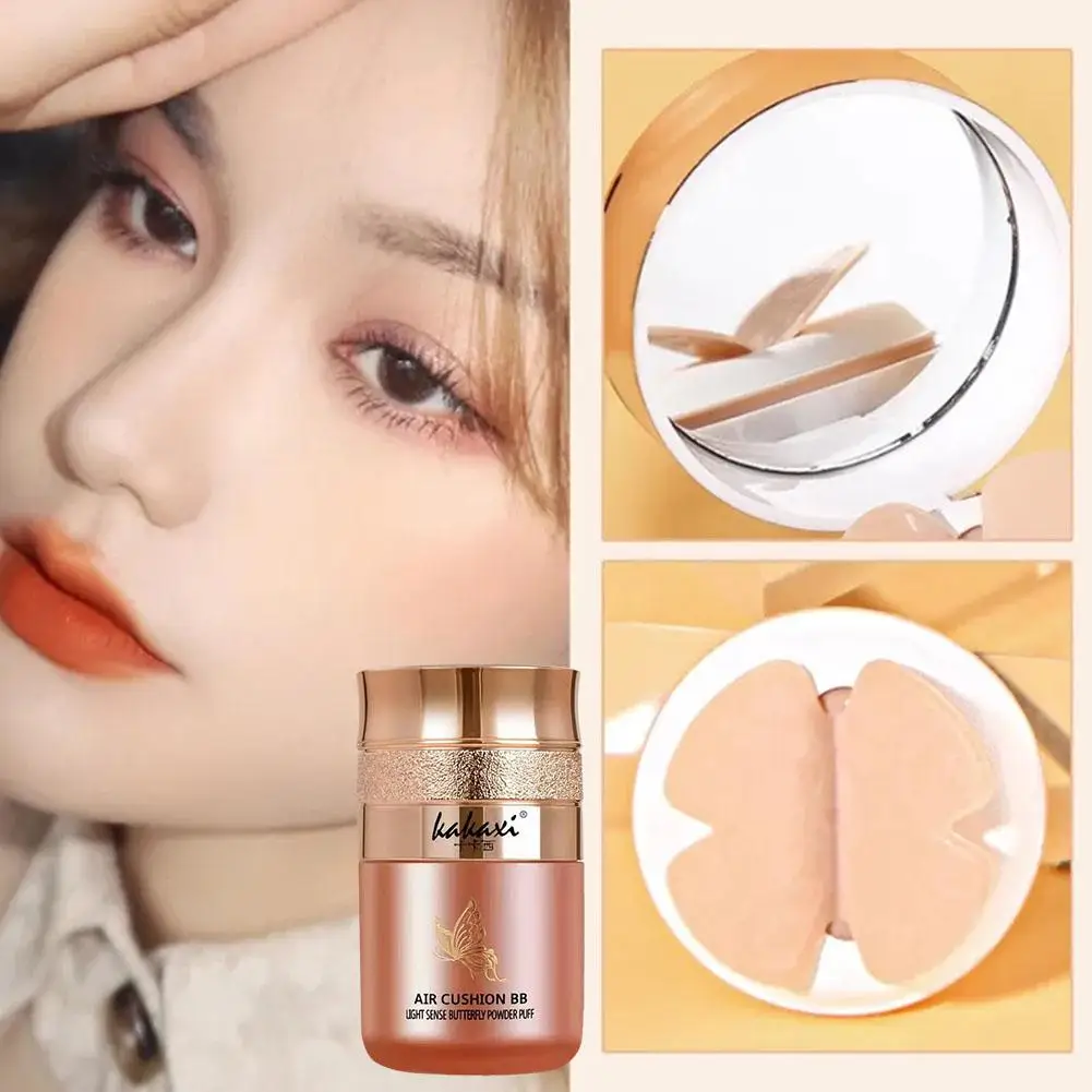 

Air Cushion BB Cream Butterfly Light Perception Hold Makeup Take Cushion Not Foundation Concealer Makeup Liquid Off Moistur I5V4