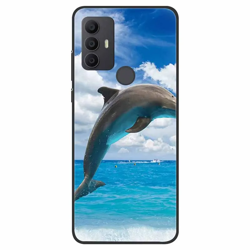 Фото Чехлы для TCL 30 SE 306 305 20 20XE 40 SE 20S 20L Plus Pro, мягкие силиконовые чехлы из ТПУ с рисунком Пейзажа для TCL 20B 20 №2