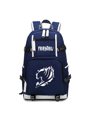 Рюкзак Fairy Tail, школьные сумки большой емкости для мальчиков-подростков, Mochila, студенческие канцелярские принадлежности Fairy Tail, сумки для книг на плечо в стиле аниме
