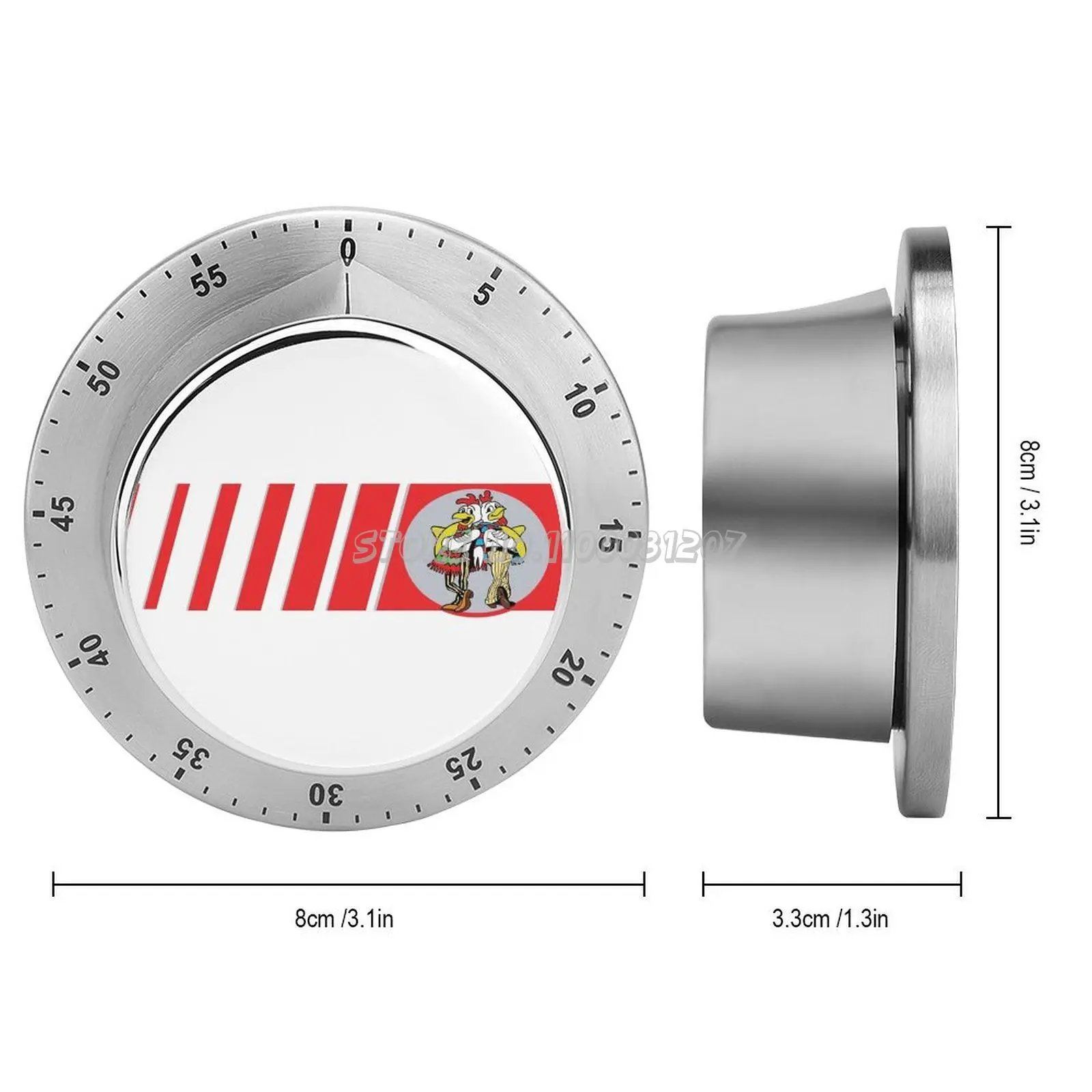 Breaking Bad Better Call Saul Gustavo Gus Fring Timer Stainless Steel Kitchen for Cooking Baking Gym Working Break |