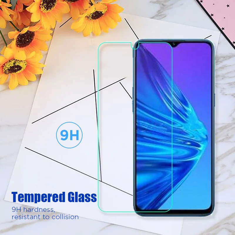 

Закаленное стекло для Realme 1 2 3 3i 5 Pro 9H HD прозрачное Защитное стекло для смартфона для Realme 5S C1 C2