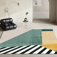 geometric abstraction carpets for living room decoration teenager bedroom decor rugs sofa coffee table carpet non slip area rug
