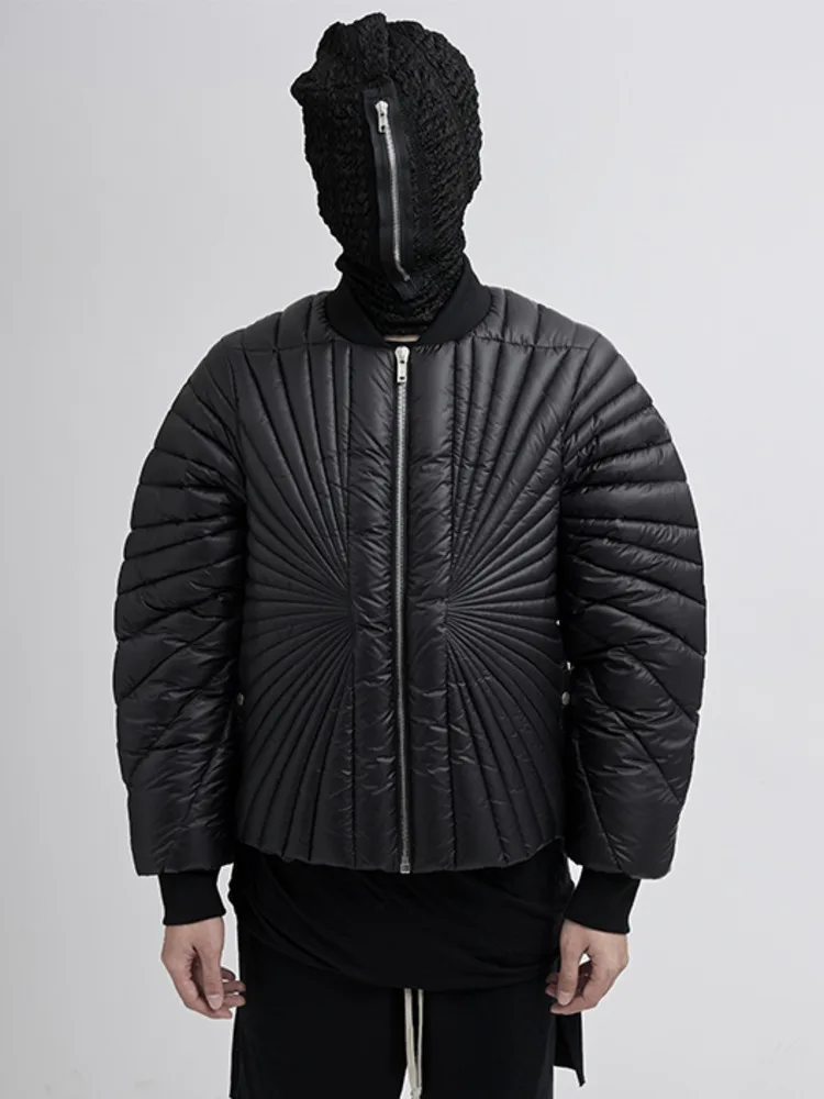 Мужская стеганая парка с капюшоном цвет в ассортименте