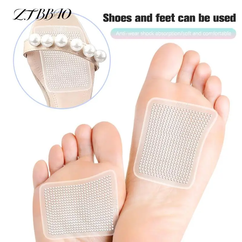 

1Pair Forefoot Pad Non-slip Cushion Half Size Insole High Heels Shoe Insert Reduce Pain Relief Shoe Pad Foot Support Sole