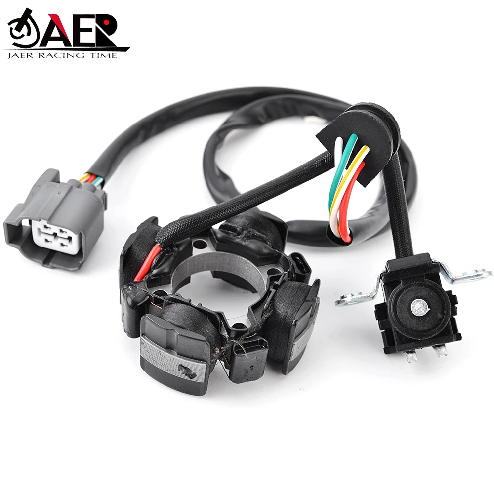 21003-0035 Катушка статора мотоцикла для Kawasaki KX450D6F 2006 KX450D7F 2007 KX450D8F 2008 KX450 D6F D7F D8F 21003-0075