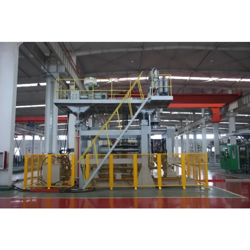 Экструзионная выдувная формовочная машина для выдувного формования с голубым