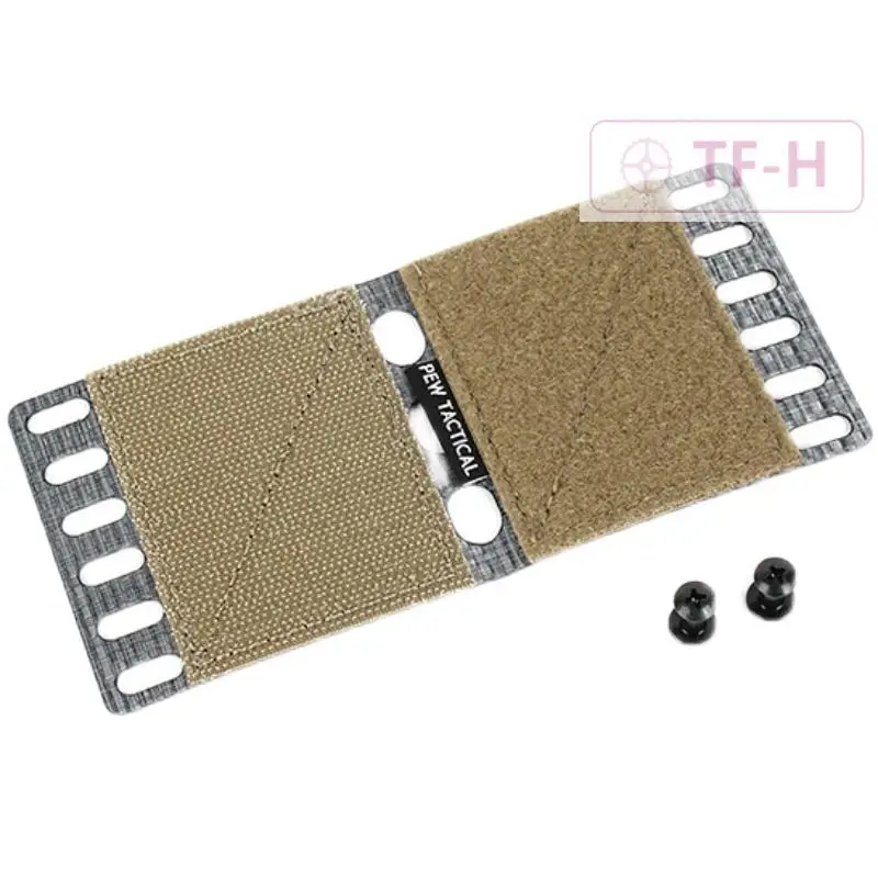 K Sheath Hook Loop Insert Plate for Tactical Vest Chest Rig Front Pack EDC Tools Knife Crowbar Pouch