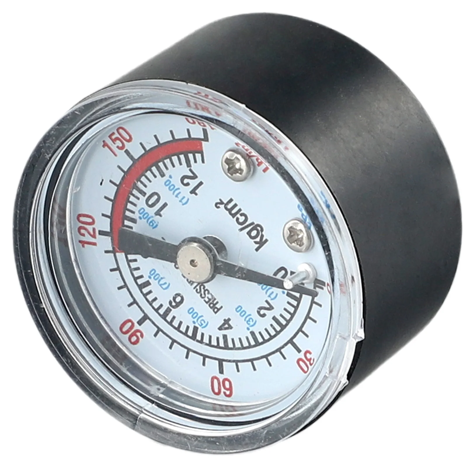 

1pc Compressor Gauge 0-180PSI 0-12Bar 42x40mm Large Dial Pneumatic Tools Parts Metal Plastic Air Compressor Accessories