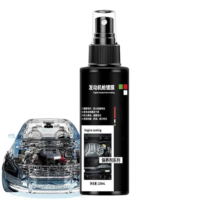 

120mlCoating Spray Ceramic Coating Spray Engine Coating Liquid Protection Spray Nano Hydrophobic Liquid Polymer Anti RainFor Car