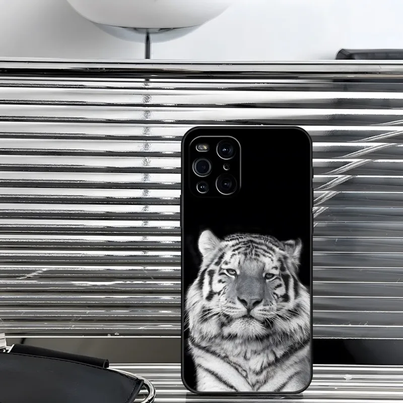 

Beast Tiger Phone Case For OPPO A77-2022 5G X3 A16 93S 54 55 57 K9 Pro S A53 2020 6 7 SE 4G Plus A74 A72 Cover