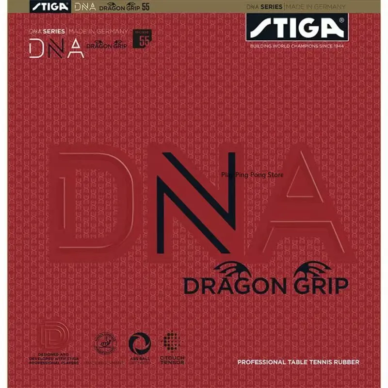 

STIGA DNA DRAGON GRIP Table tennis rubber Pips-in Limited Release Original STIGA DNA Ping Pong Sponge