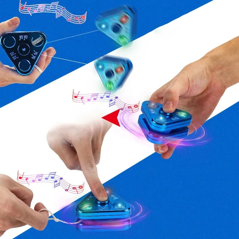 

Треугольная светящаяся игрушка-Спиннер «YO-YO»