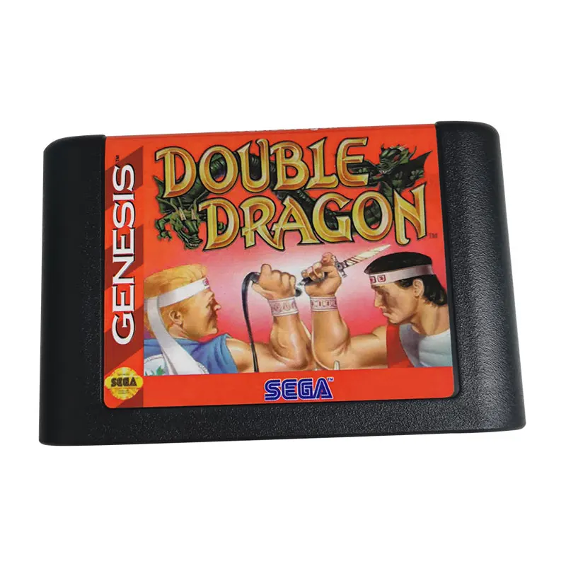 

Double Dragon For Sega Genesis Classic Games Series Retro MD Game Card