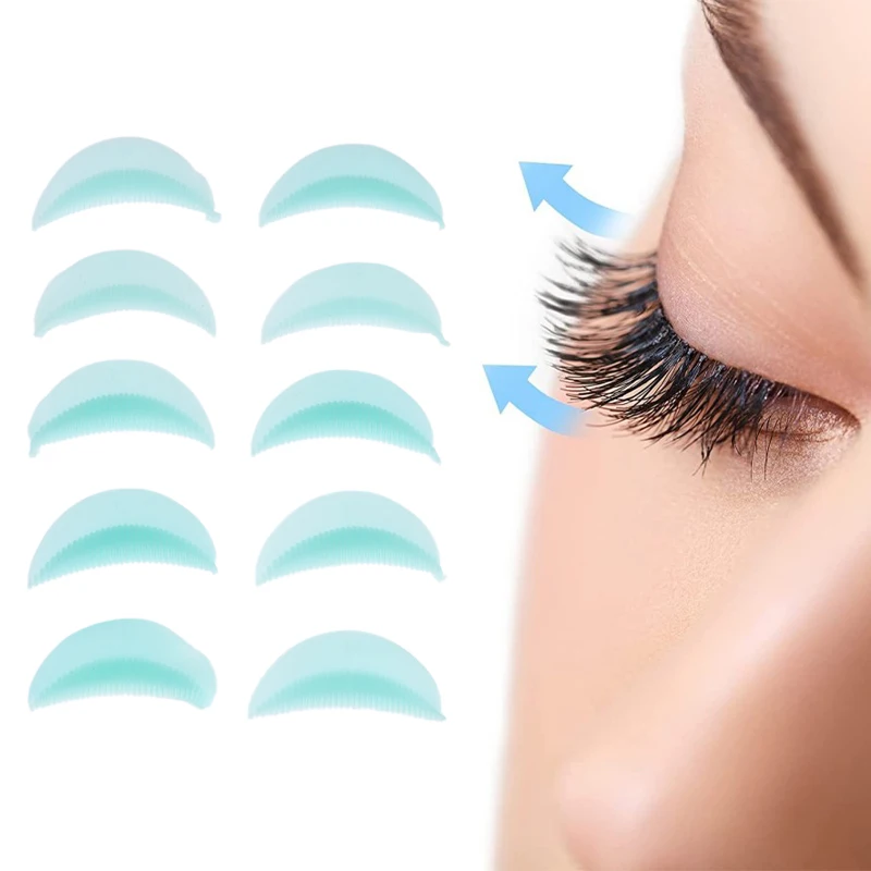 

5 Pairs Eyelash Curlers Pads Silicone Pads Set Eyelash Lifting Accessories Eye Lash Extension Perm Makeup Tools
