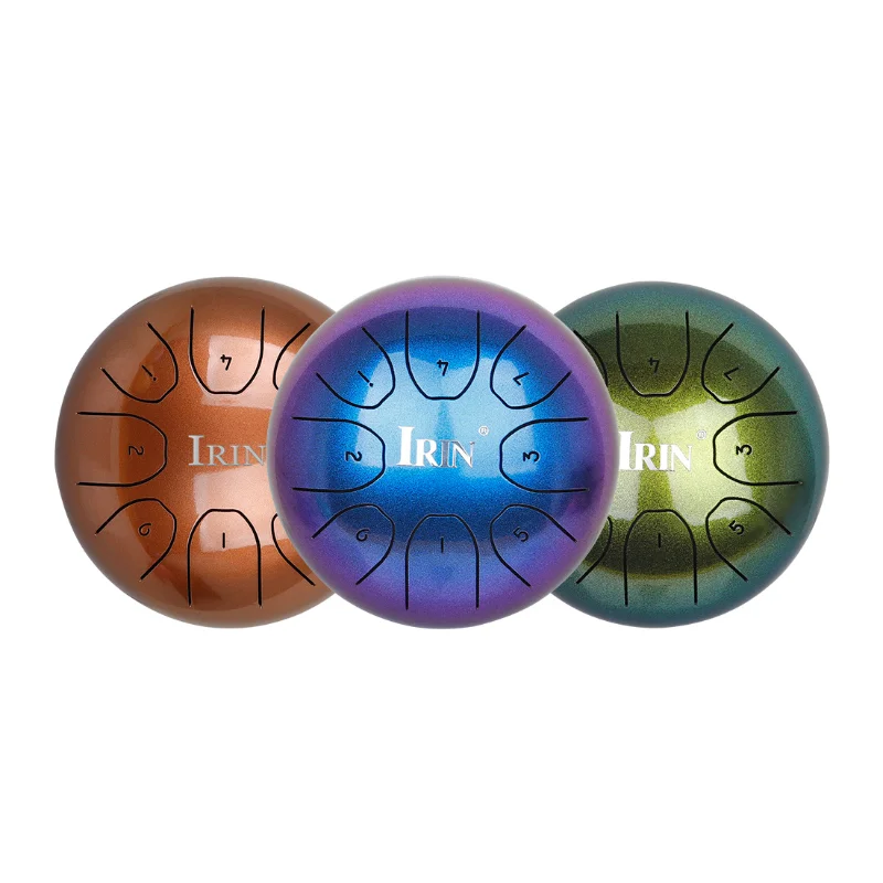 

5,5 дюймовый ВОЛШЕБНЫЙ БАРАБАН hlulu Tong 8 Notes Platte музыкальный ручной D барабан Percussie