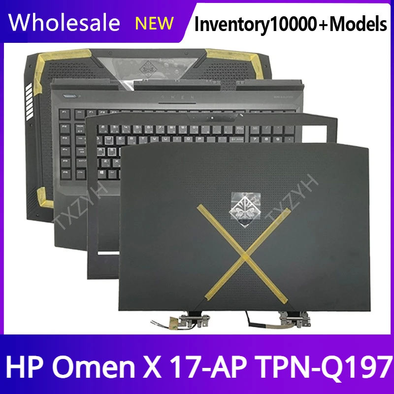 

NEW Original For HP Omen X 17-AP TPN-Q197 17-AP030NG Laptop LCD back cover Front Bezel Hinges Palmrest Bottom Case A B C D Shell